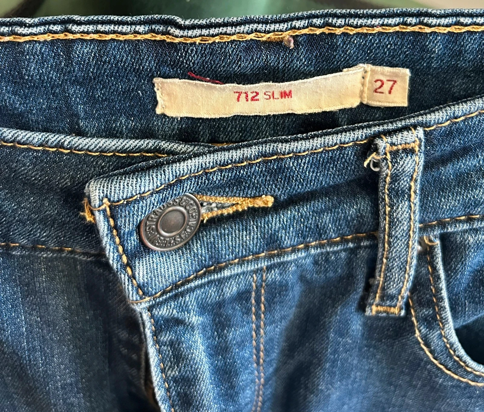 Jeans Levi's 712 Slim tamanho 27 – photo 12